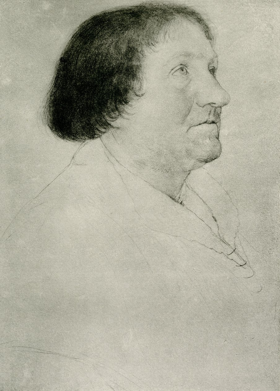 Portrait de Jakob Meyer zum Hasen, maire de Bâle - Hans Holbein der Jüngere