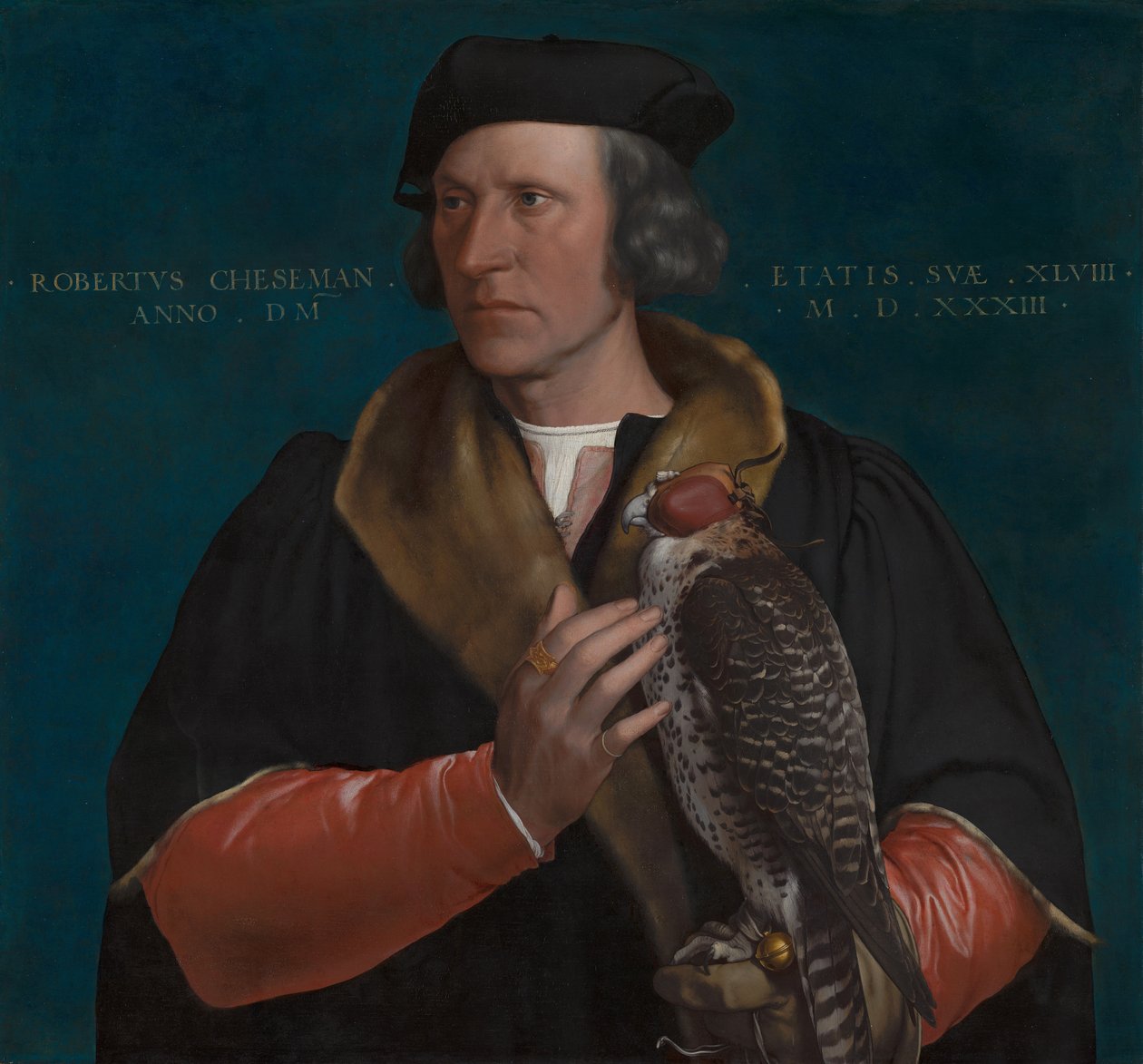 Portrait de Robert Cheseman (1485-1547) - Hans Holbein the Younger