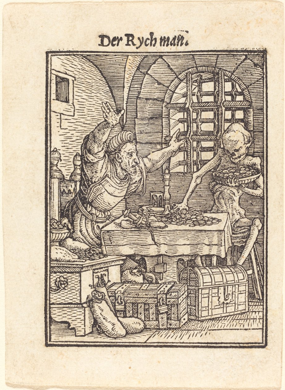 Homme riche - Hans Holbein der Jüngere