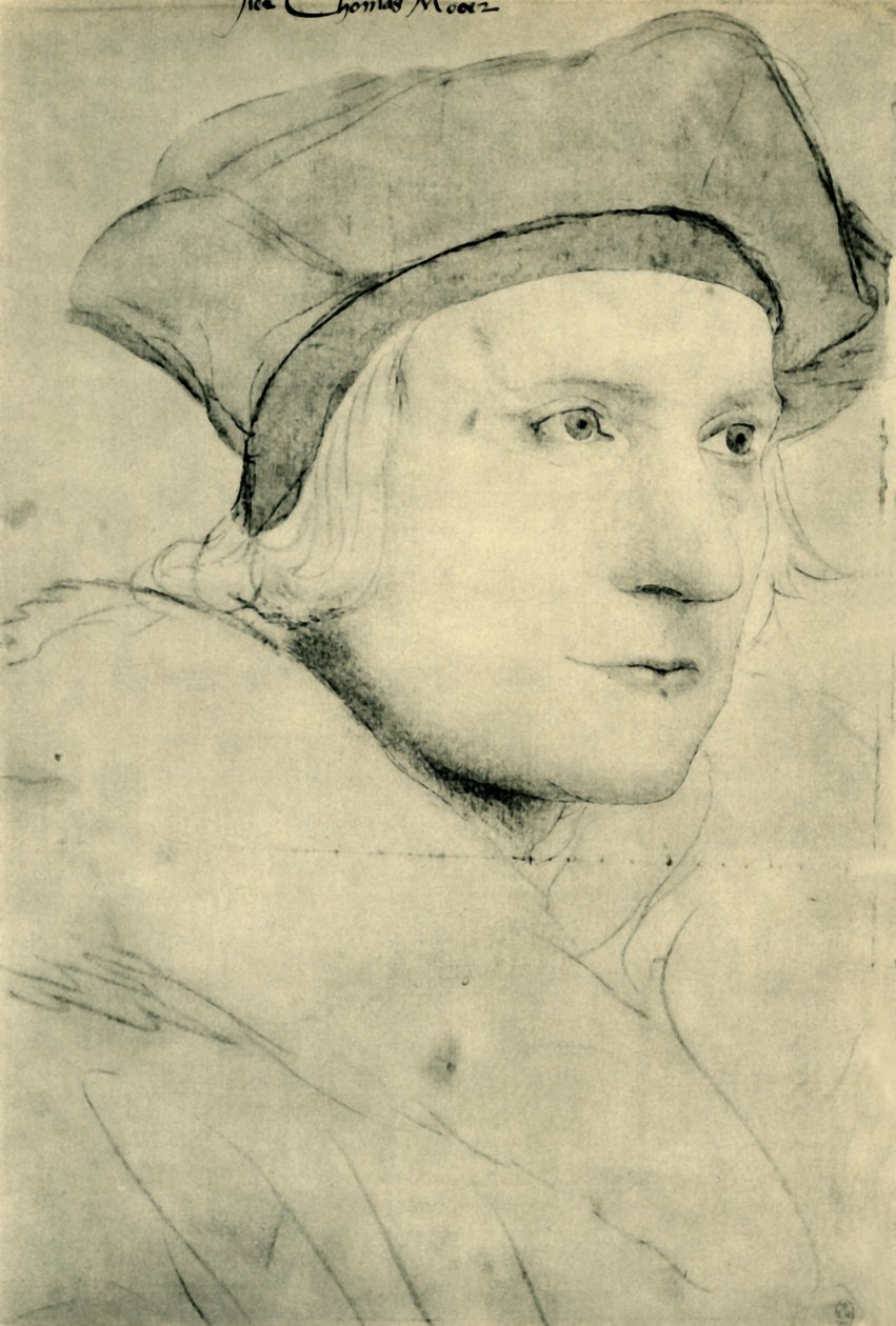 Sir Thomas More, vers 1526-1527, 1943 - Hans Holbein der Jüngere
