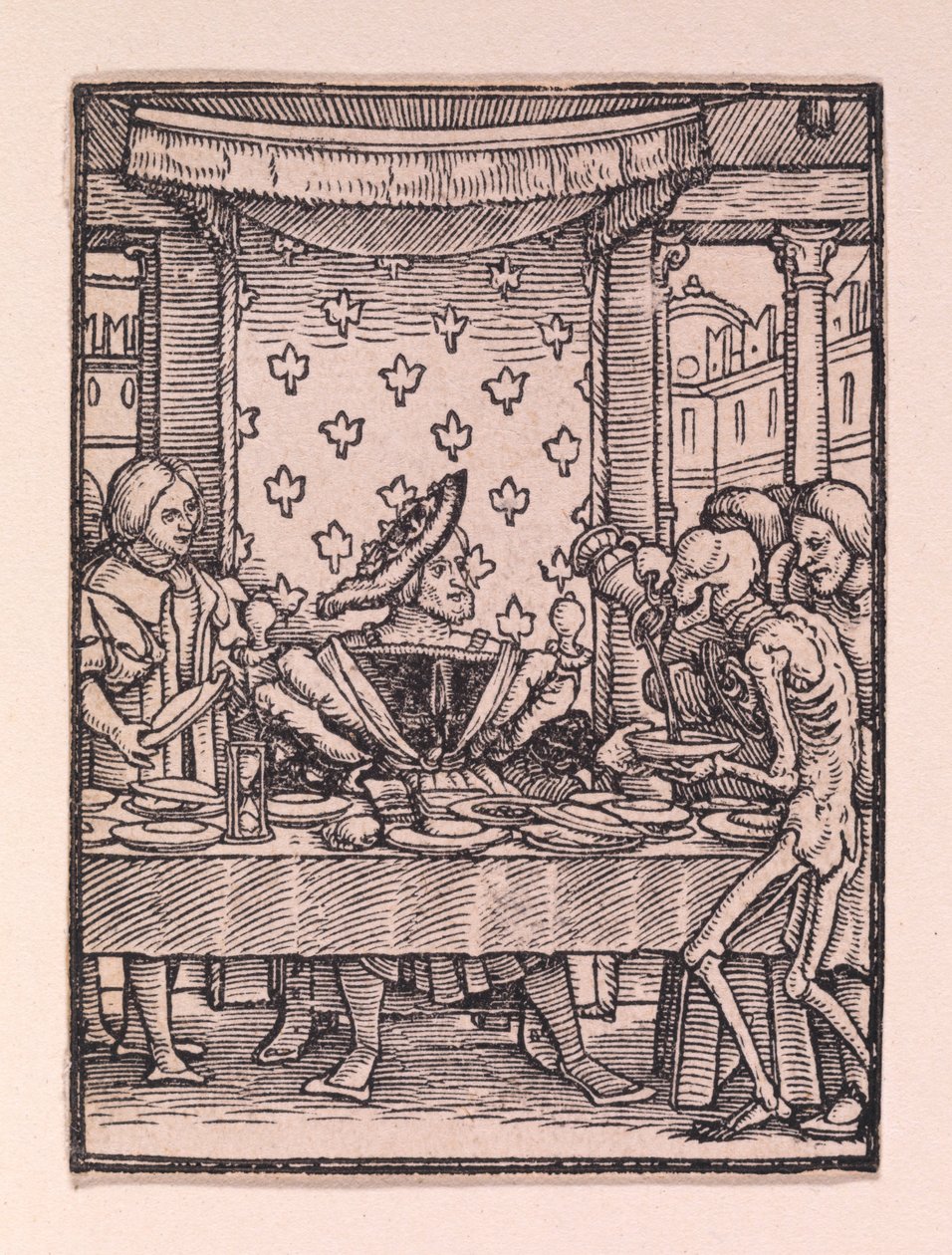Le roi, de « La Danse de la mort » - Hans Holbein the Younger