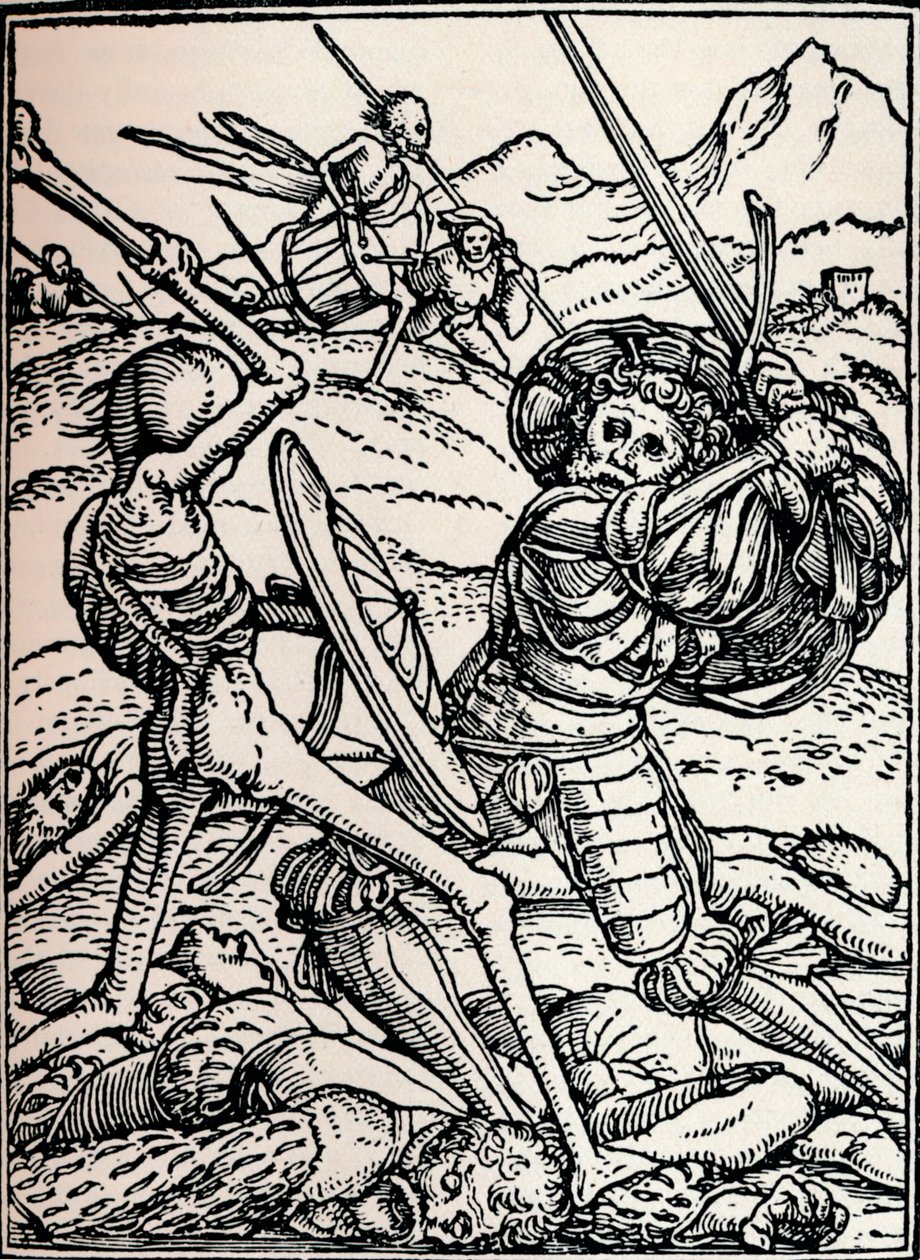Le Chevalier et la Mort, 1538 - Hans Holbein der Jüngere