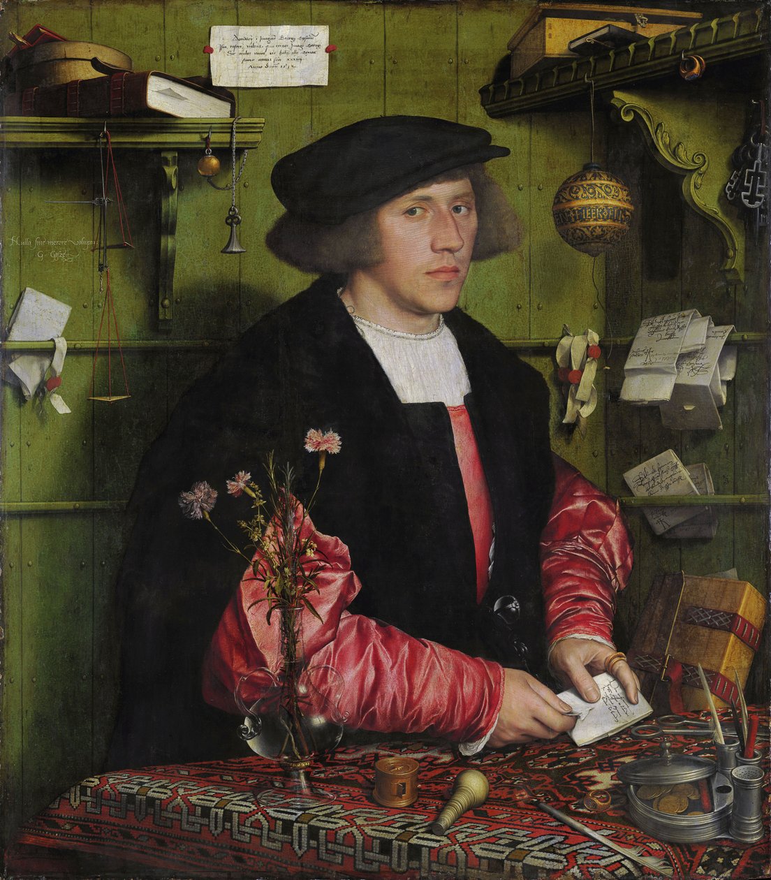 Le marchand Georg Gisze - Hans Holbein the Younger