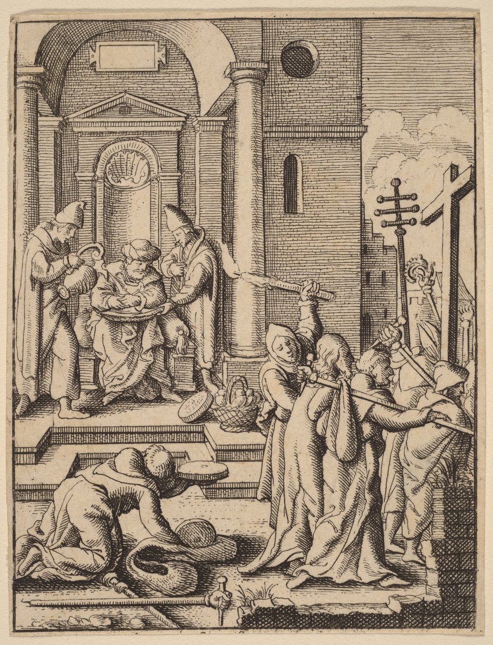 Le lavage des mains - Hans Holbein the Younger