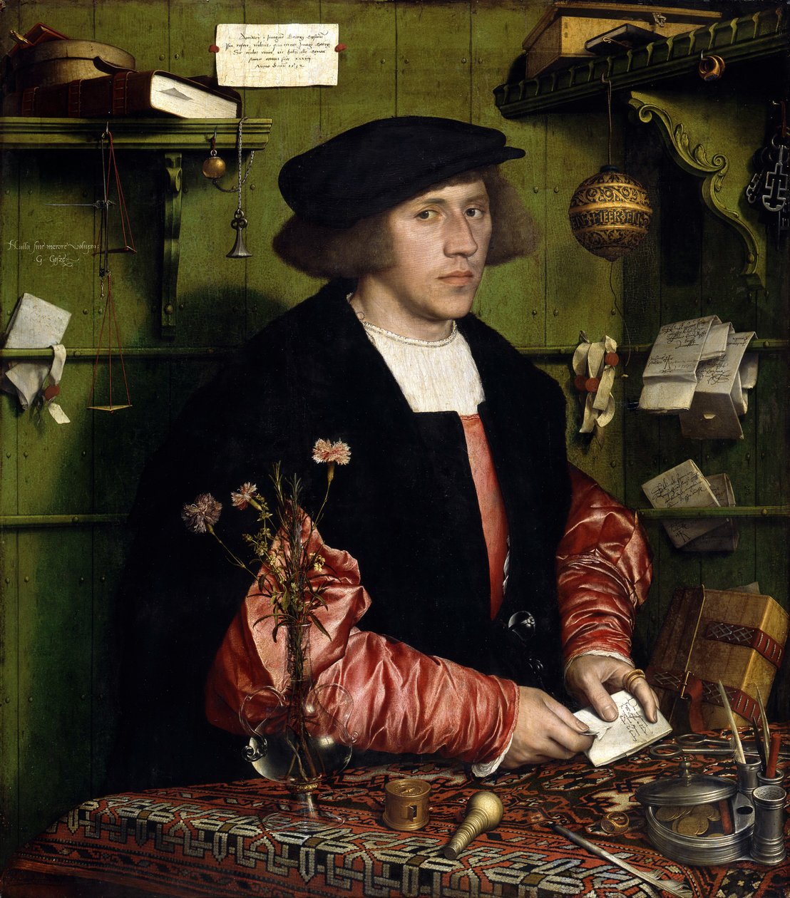 Le marchand George Gisze (1497-1562) - Hans Holbein the Younger