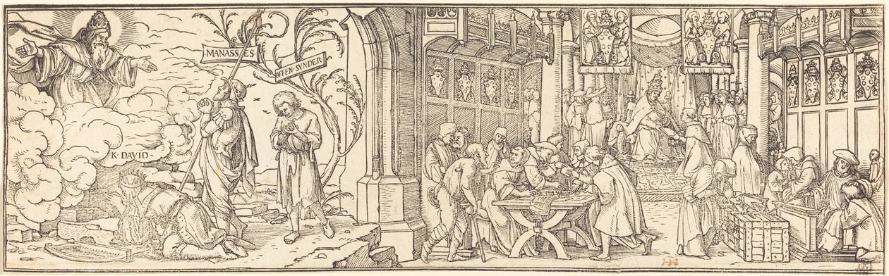 Trafic des indulgences - Hans Holbein der Jüngere