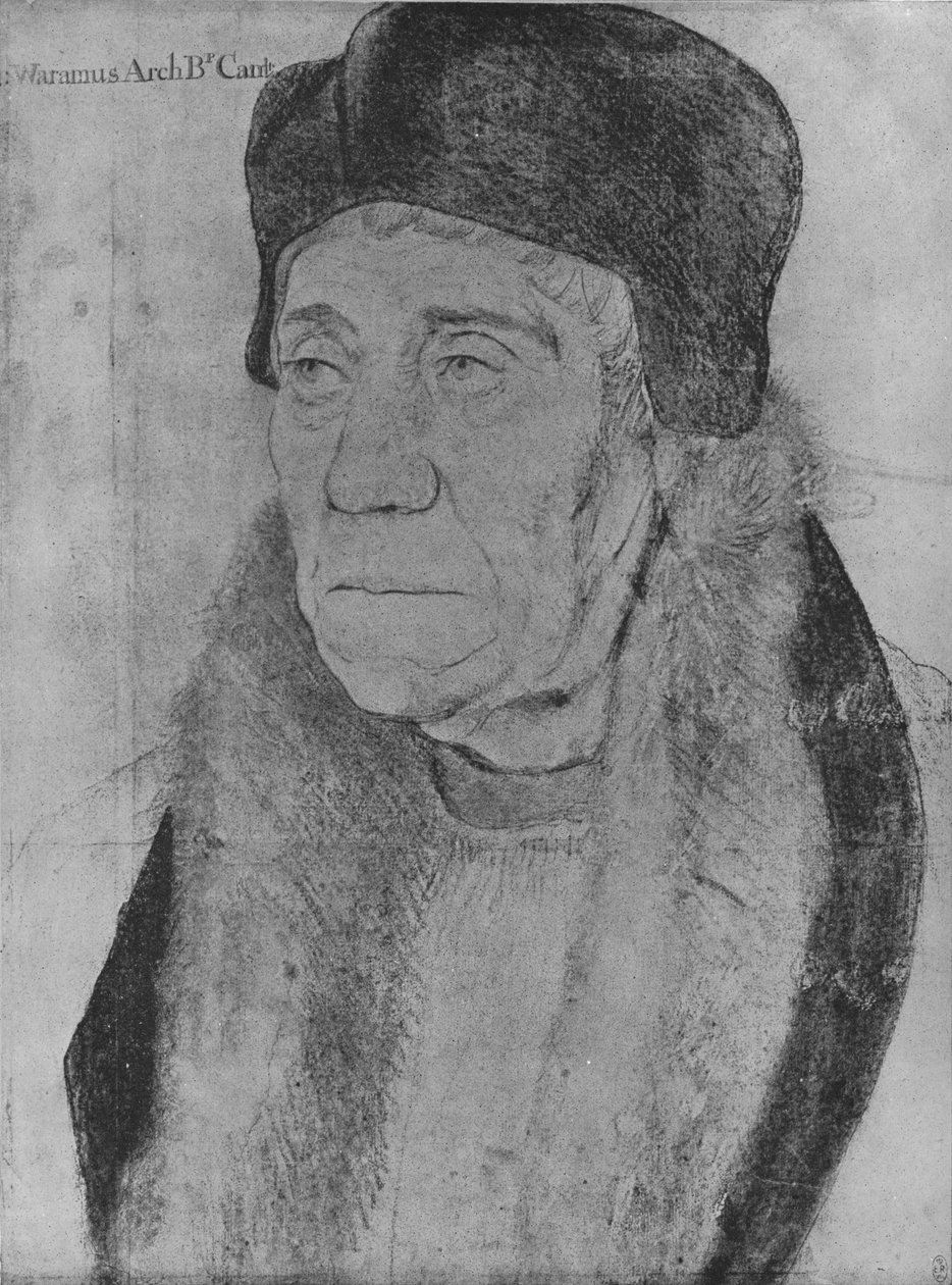 William Warham, Archevêque de Canterbury, 1527, 1945 - Hans Holbein der Jüngere