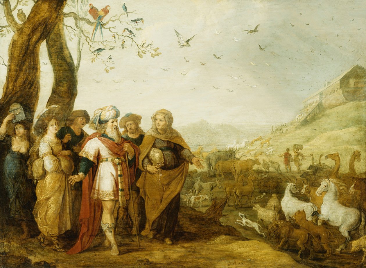 Noé et sa famille avant l