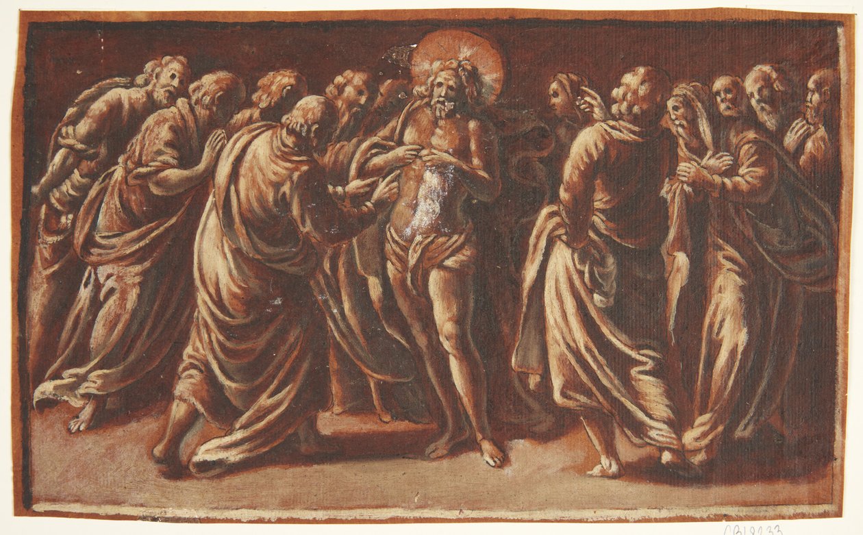 Jésus se montre aux apôtres - Hans Leu d.Æ.