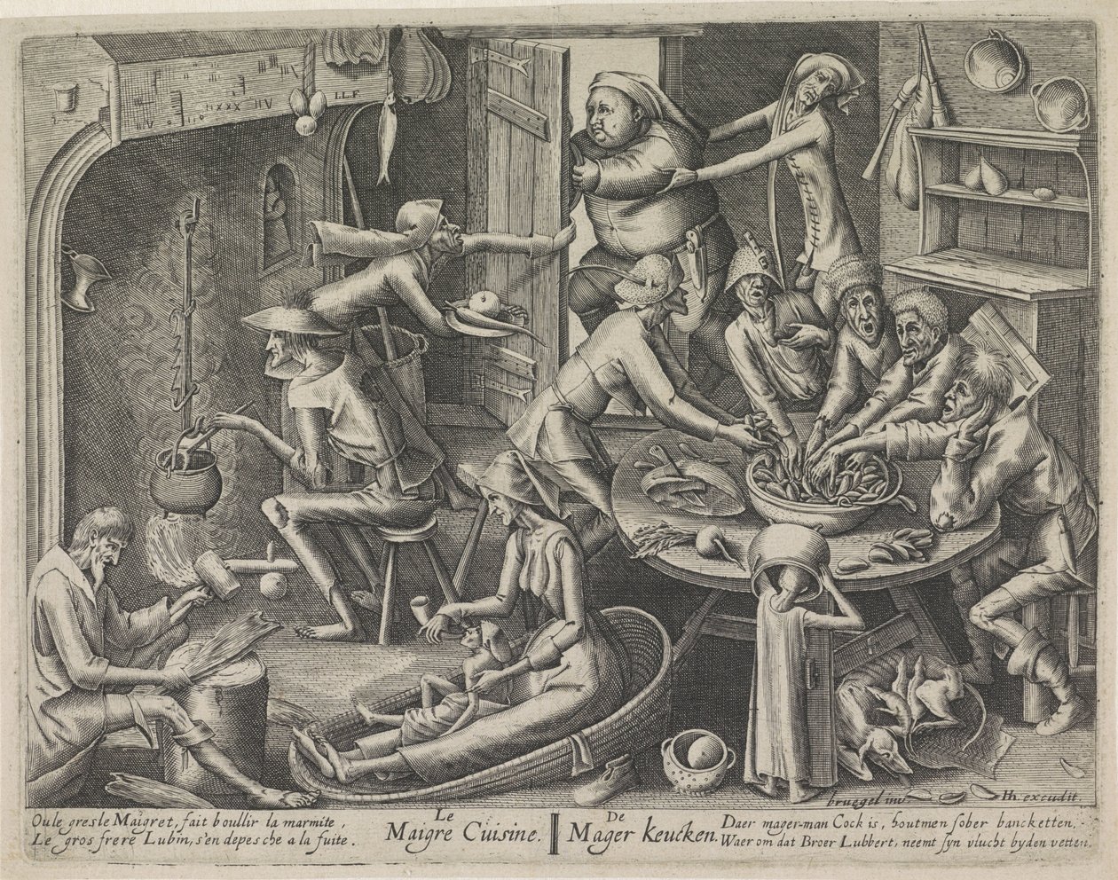 Cuisine maigre - Hans Liefrinck (I) (possibly)