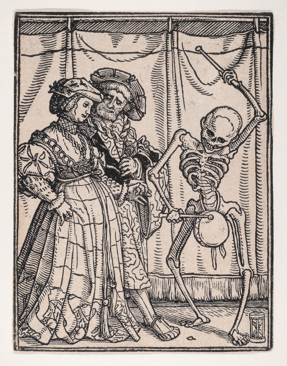 La Noble Dame, de La Danse de la Mort - Hans Lützelburger
