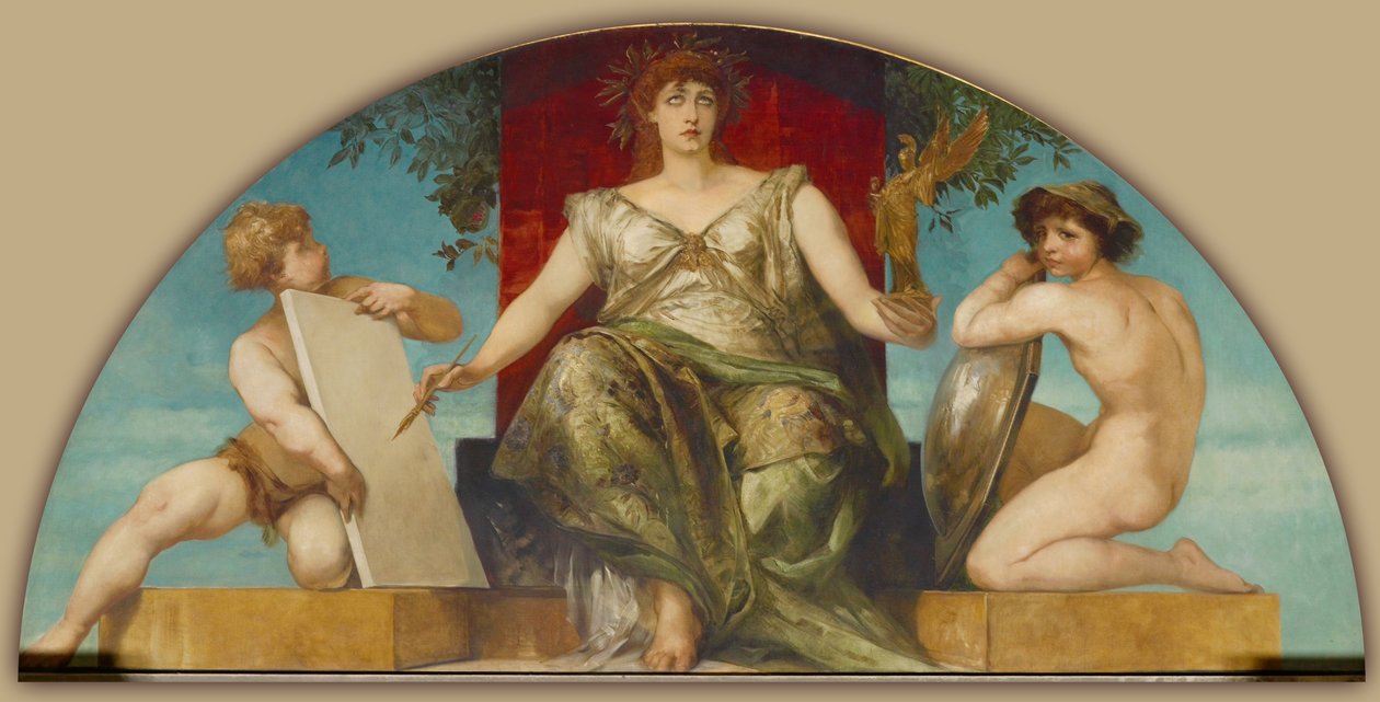 Allégorie du droit et vérité de la représentation - Hans Makart