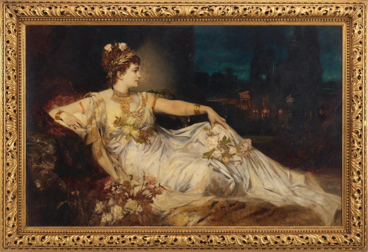 Charlotte Wolter (1834-1897) dans le rôle de « Messaline » dans « Arria et Messaline » d