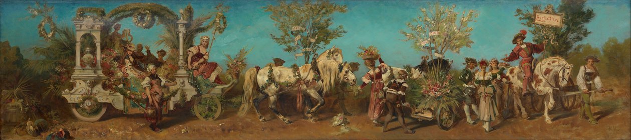 Projet pour le cortège festif de 1879 - L
