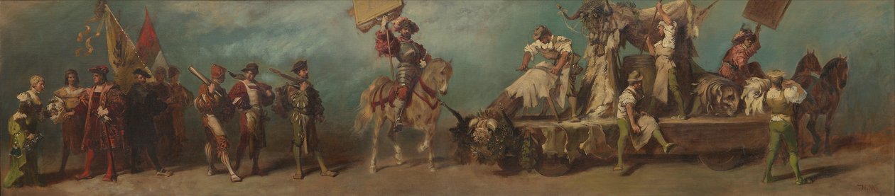 Projet pour le cortège festif de 1879 - Les tanneurs - Hans Makart
