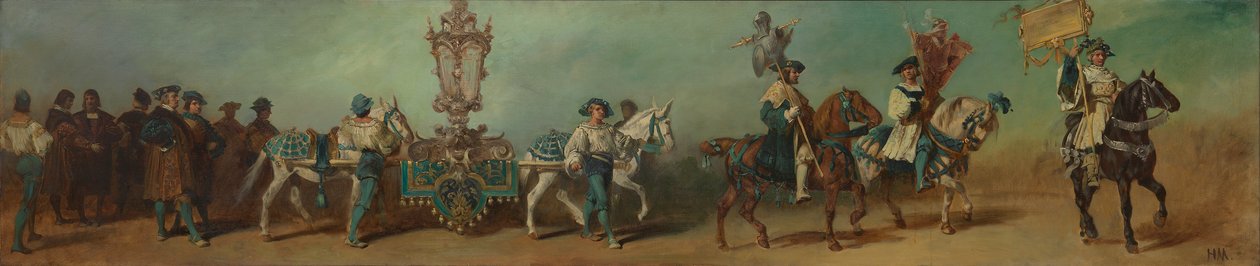 Projet pour le cortège festif de 1879 - Les ferblantiers - Hans Makart