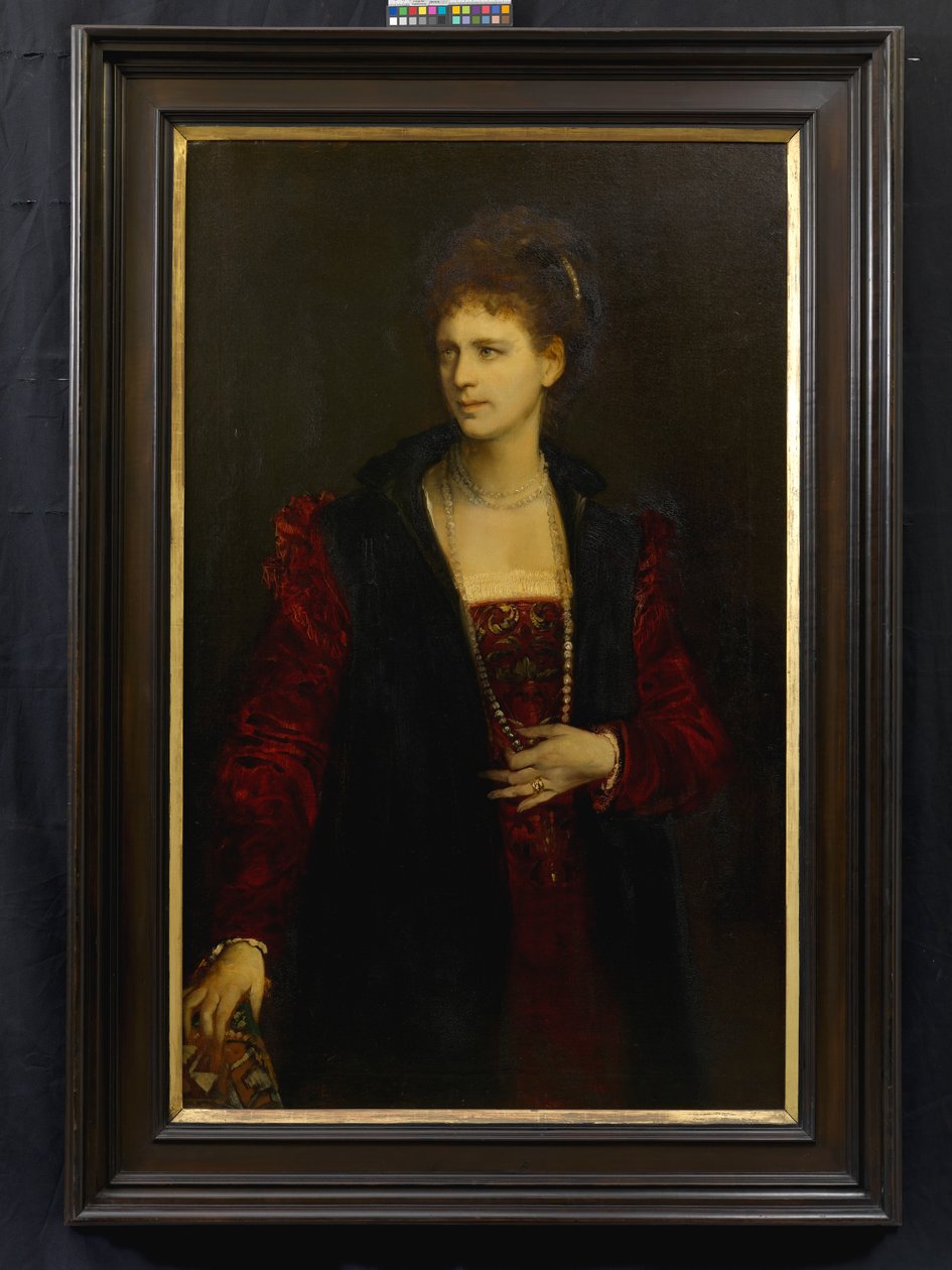 Zerline Gabillon, née à Wurtzbourg (1834-1892), comédienne - Hans Makart