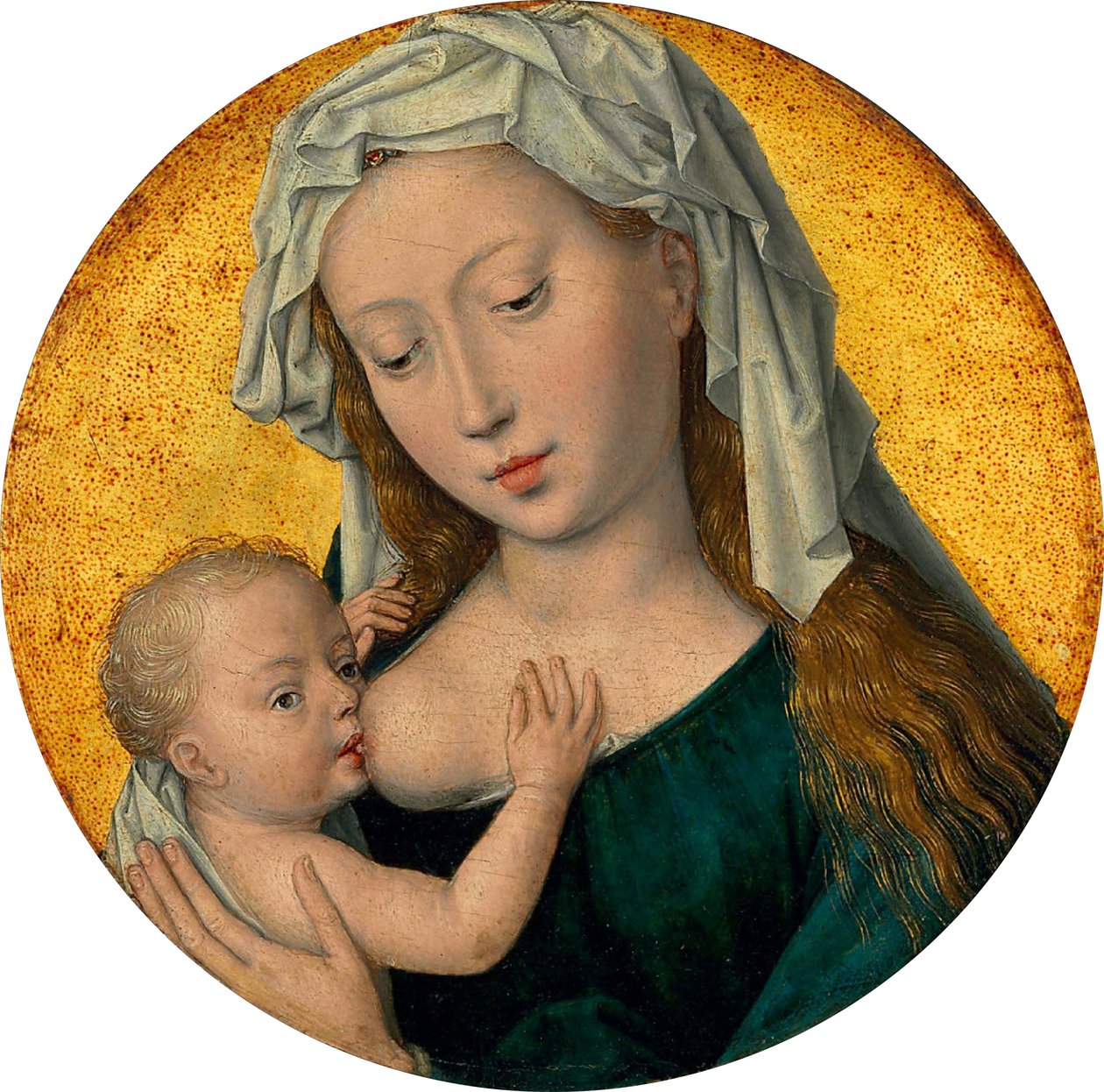 La Vierge Marie allaitant l
