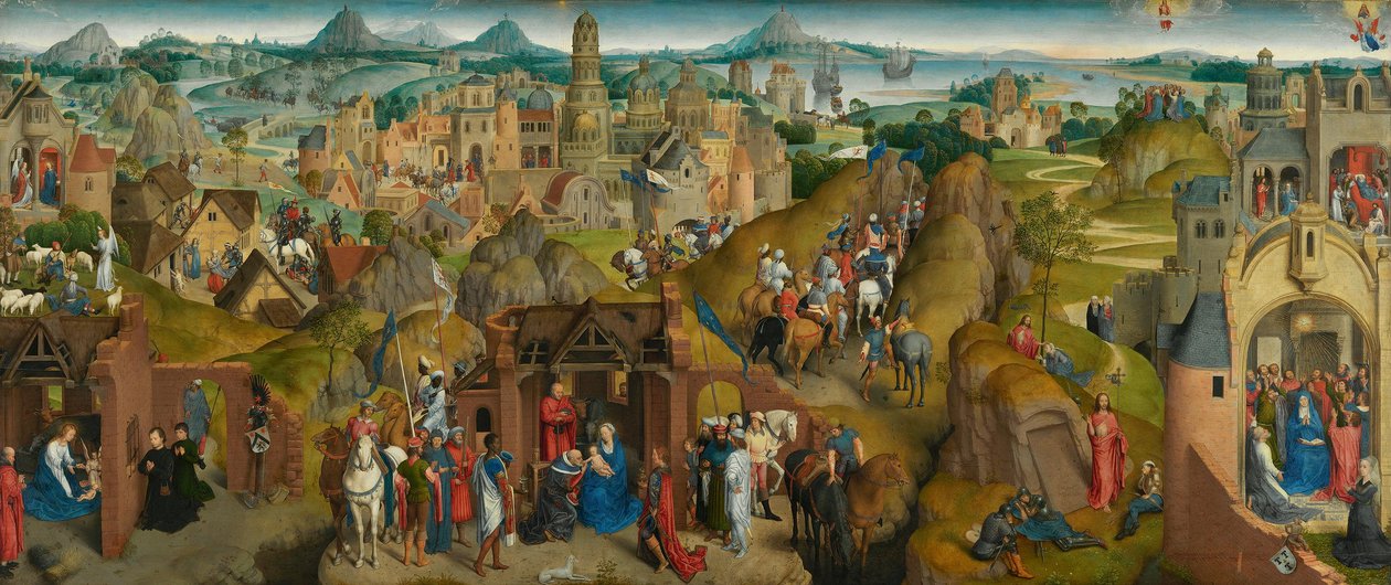 Les sept joies de Marie - Hans Memling