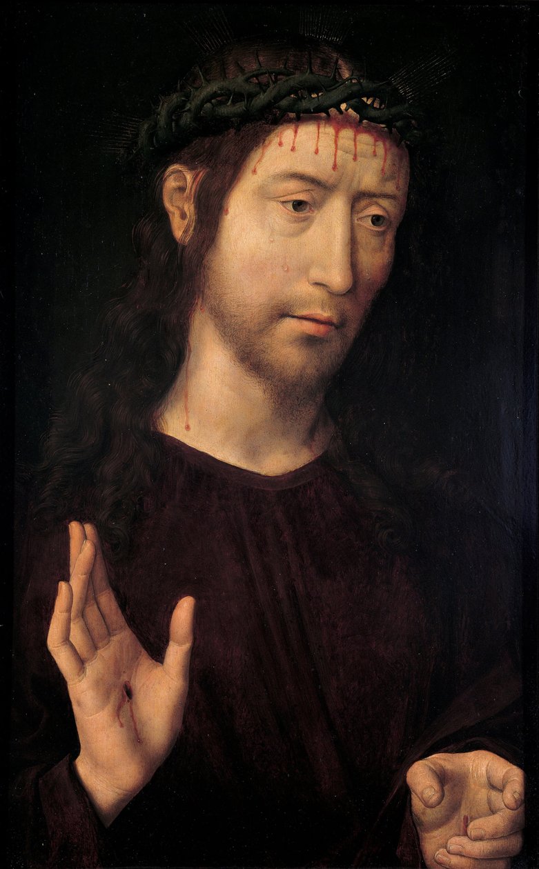 Le Christ de douleur bénissant, 1480-1490 - Hans Memling