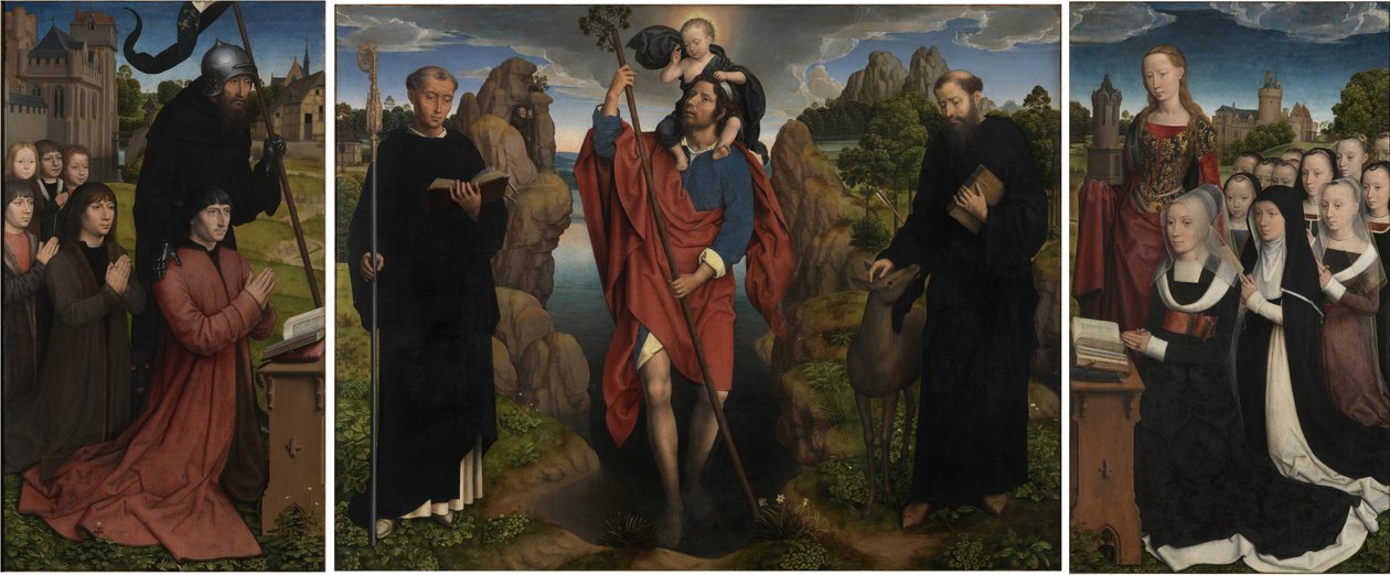Triptyque de Willem Moreel, 1484 - Hans Memling