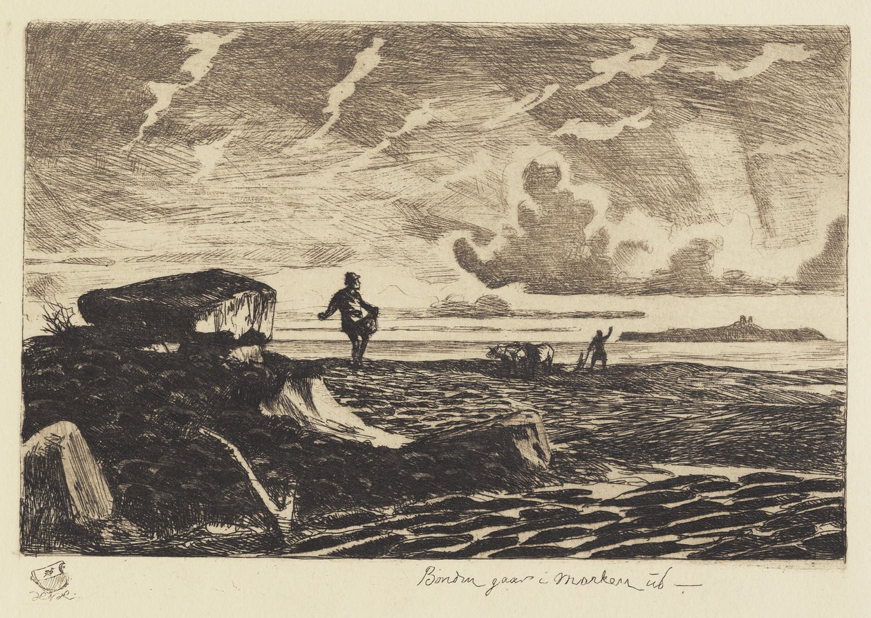 Le paysan va dans le champ - Hans Nikolaj Hansen