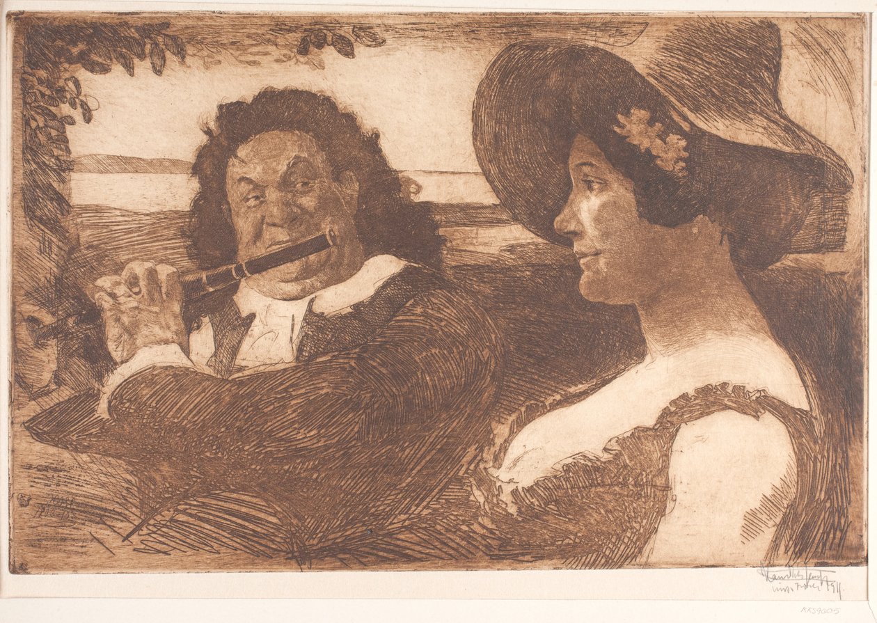 Idylle de Fredensborg - Hans Nikolaj Hansen