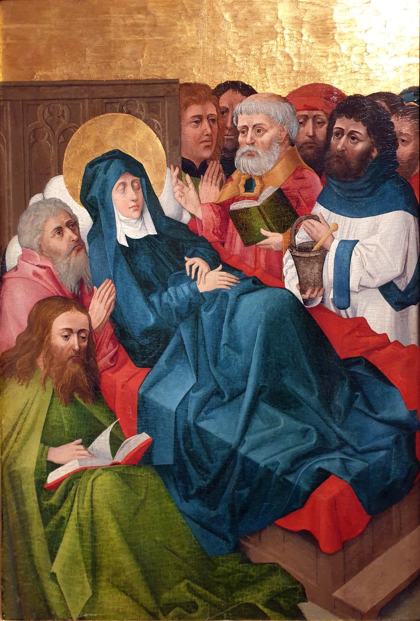 La mort de Marie - Hans Pleydenwurff