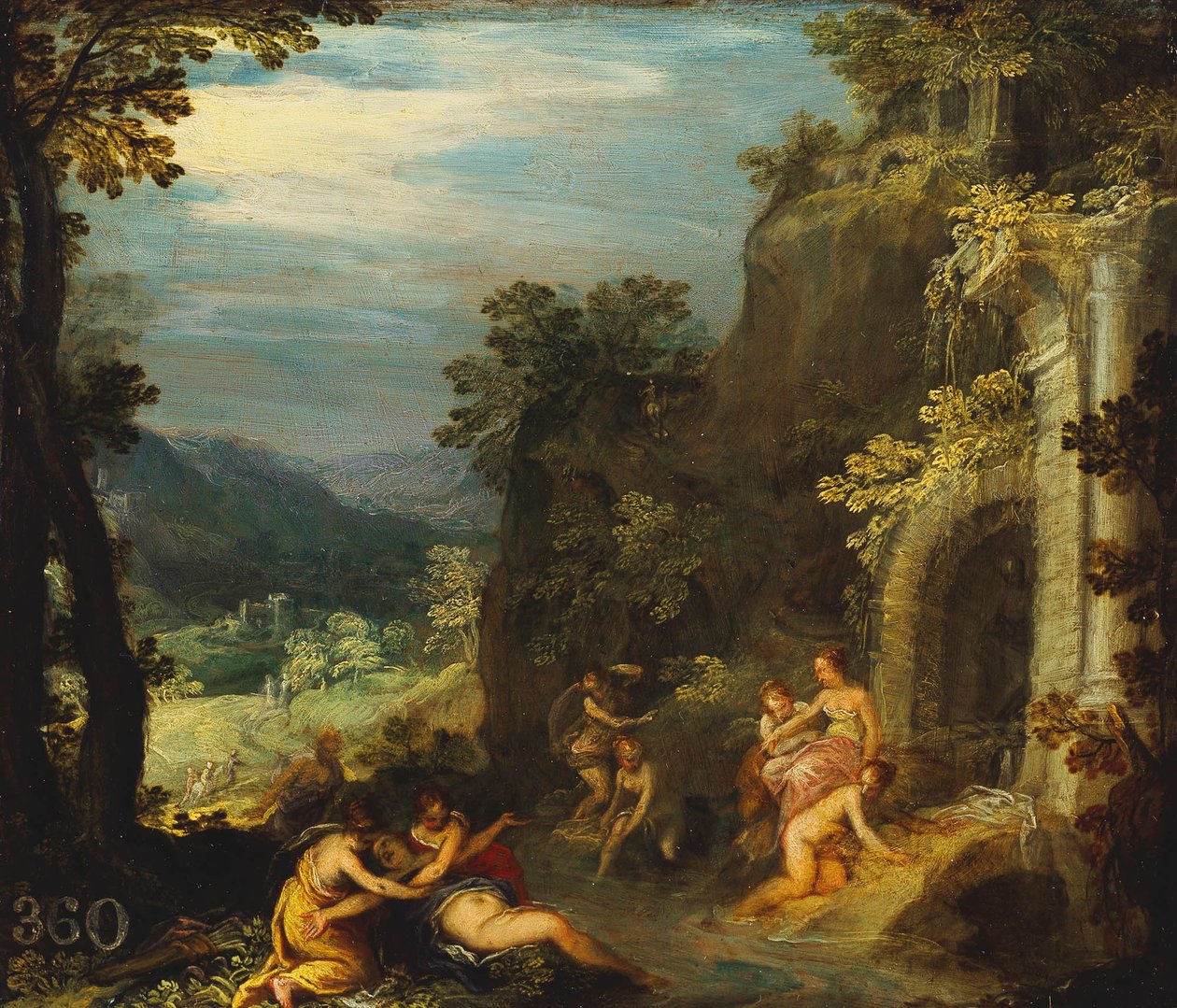 Diana et Callisto - Hans Rottenhammer