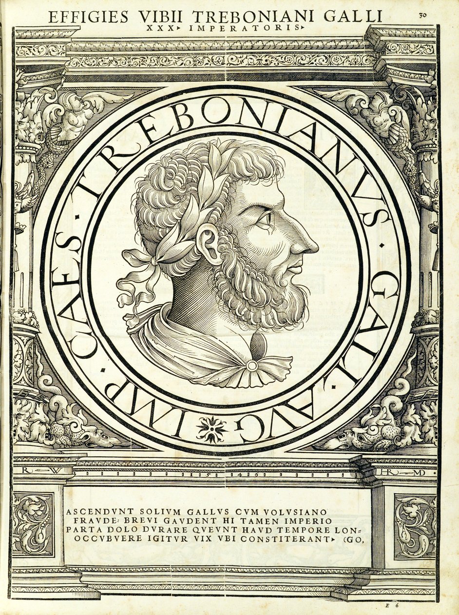 Trebonianus Gallus, illustration de 
