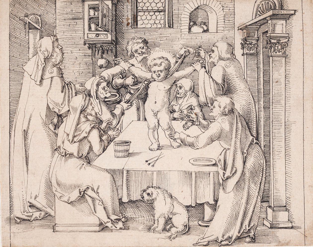 Le martyre de Saint Simon de Trente - Hans Schäufelein