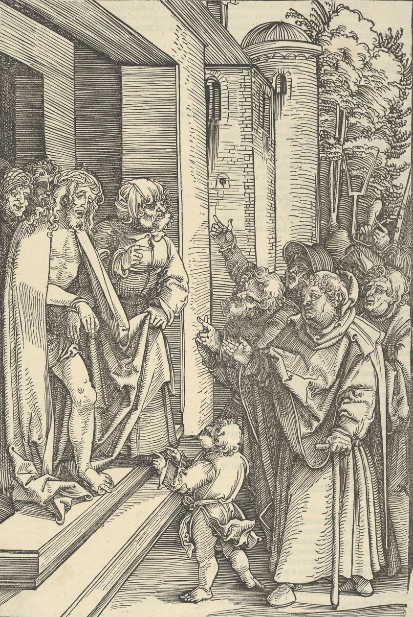 Ecce Homo, du Speculum passionis domini nostri Ihesu Christi, 1507 - Hans Schäufelein the Elder