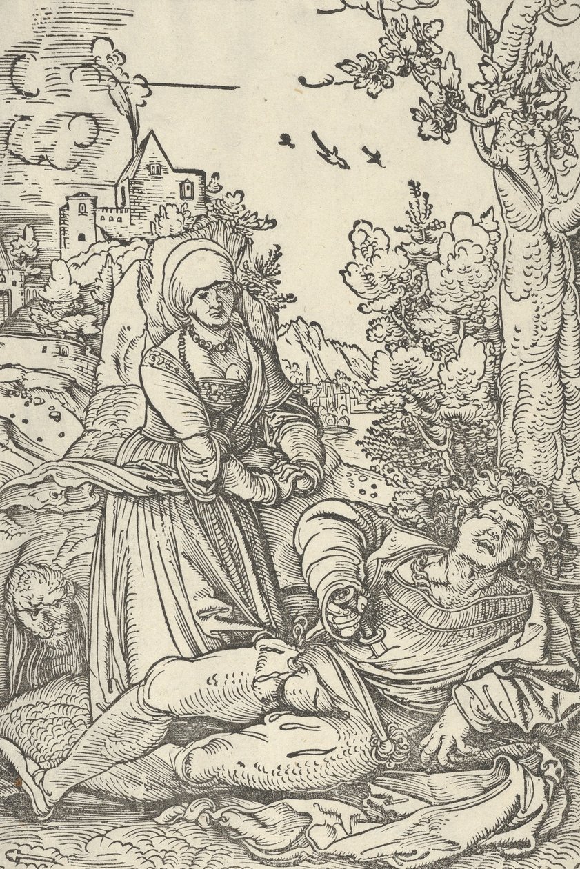Pyramus et Thisbé - Hans Schäufelein the Elder