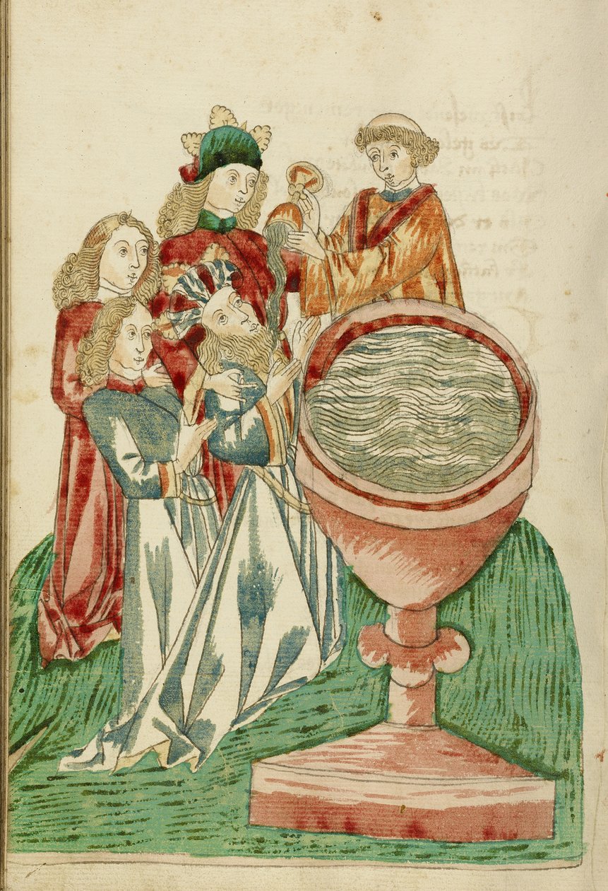 Baptême du roi Avenir - Hans Schilling