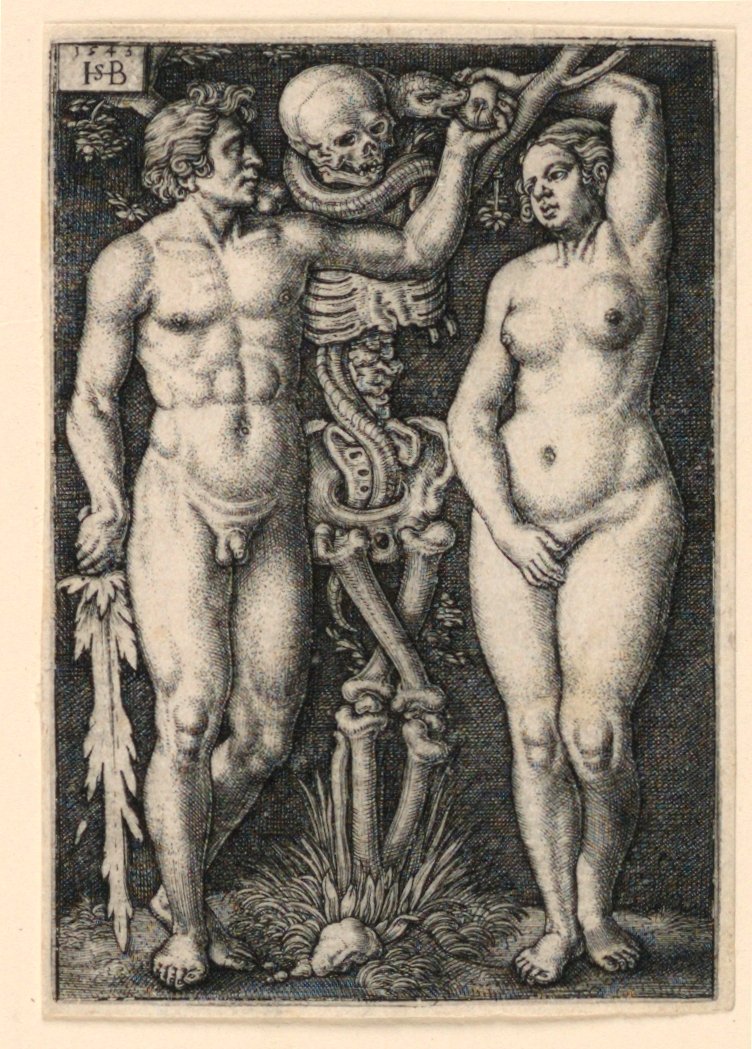 Adam et Ève - Hans Sebald Beham