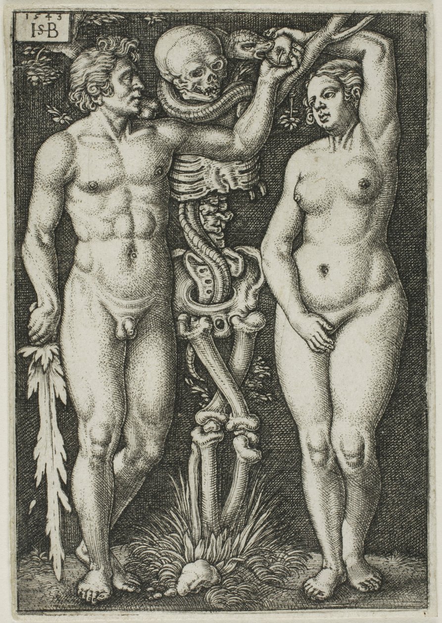 Adam et Ève - Hans Sebald Beham