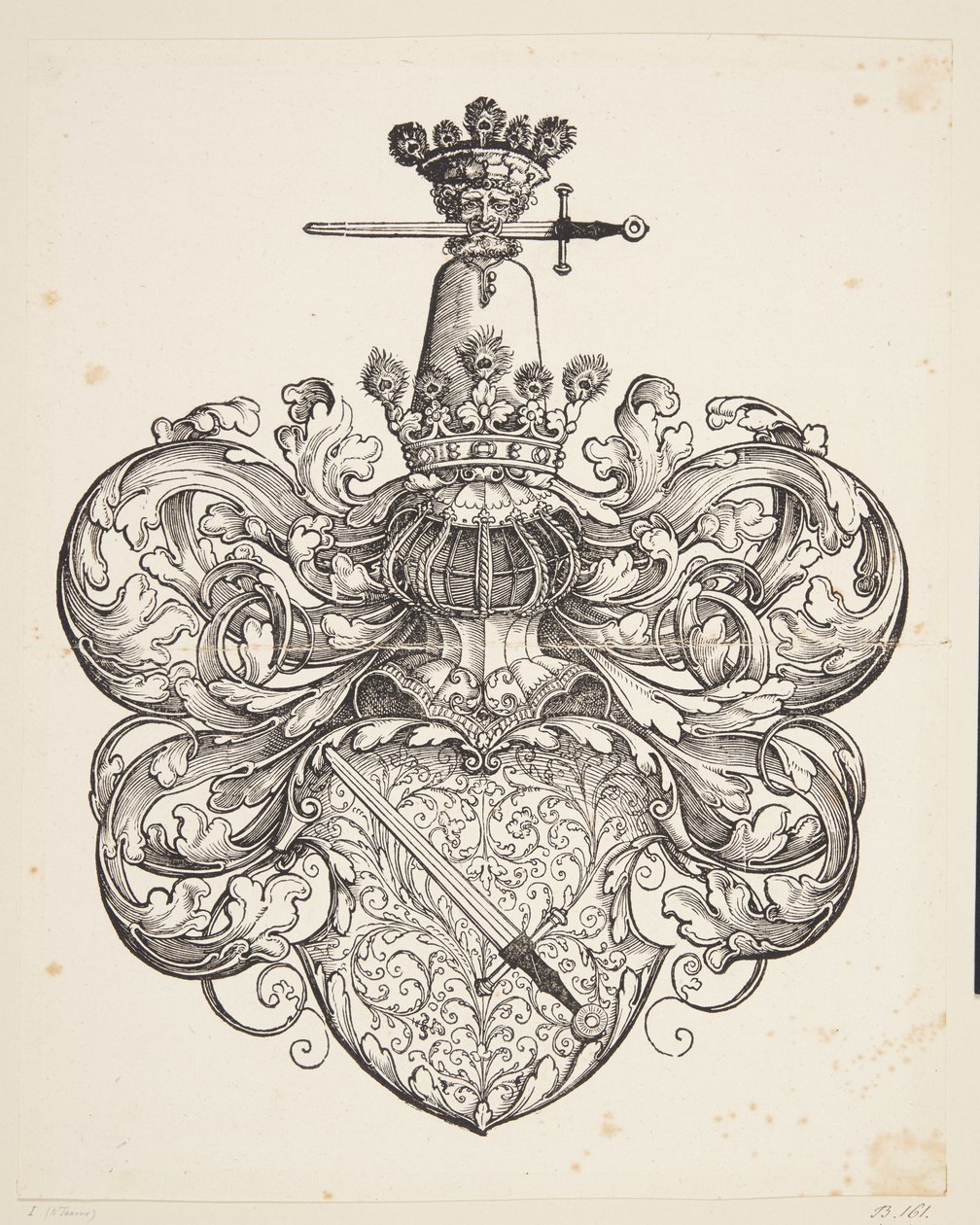 Blason de la famille Kress von Kressenstein - Hans Sebald Beham