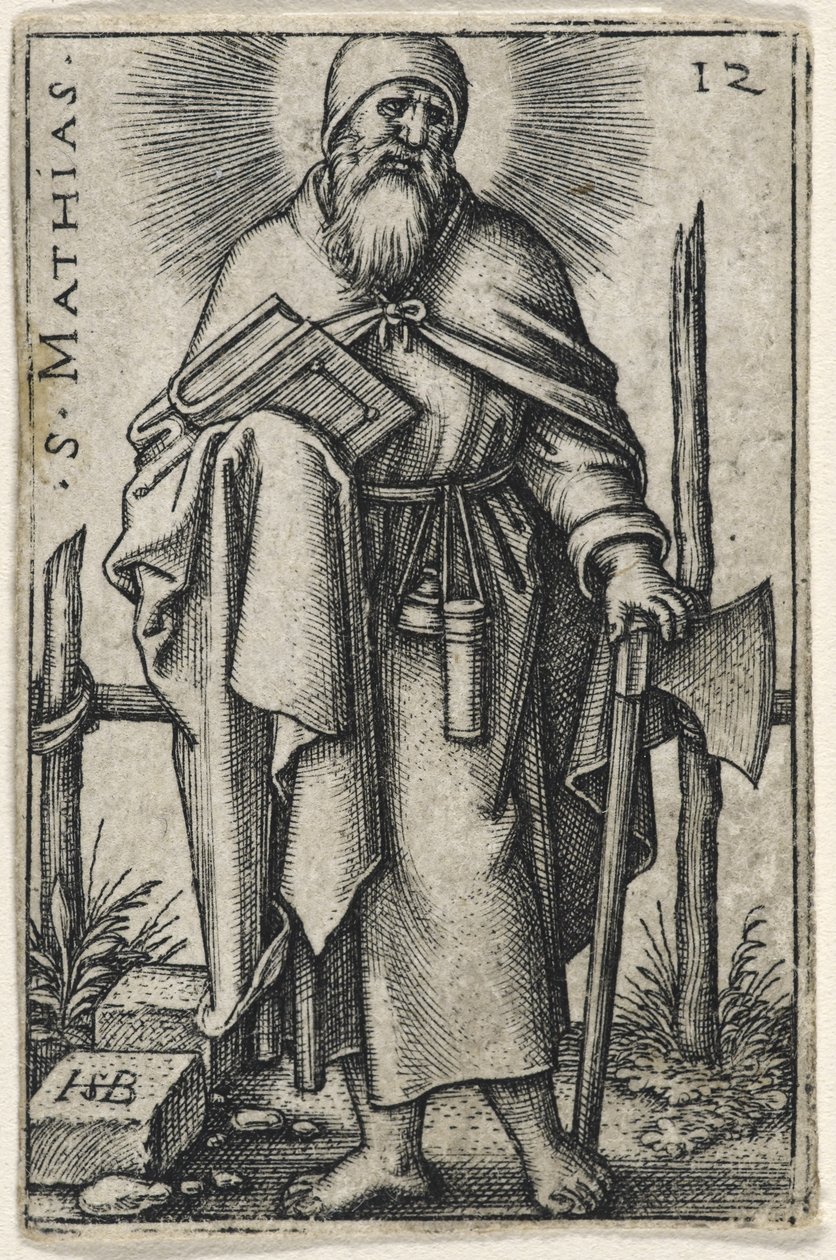 Saint Matthias, 1541-46 - Hans Sebald Beham