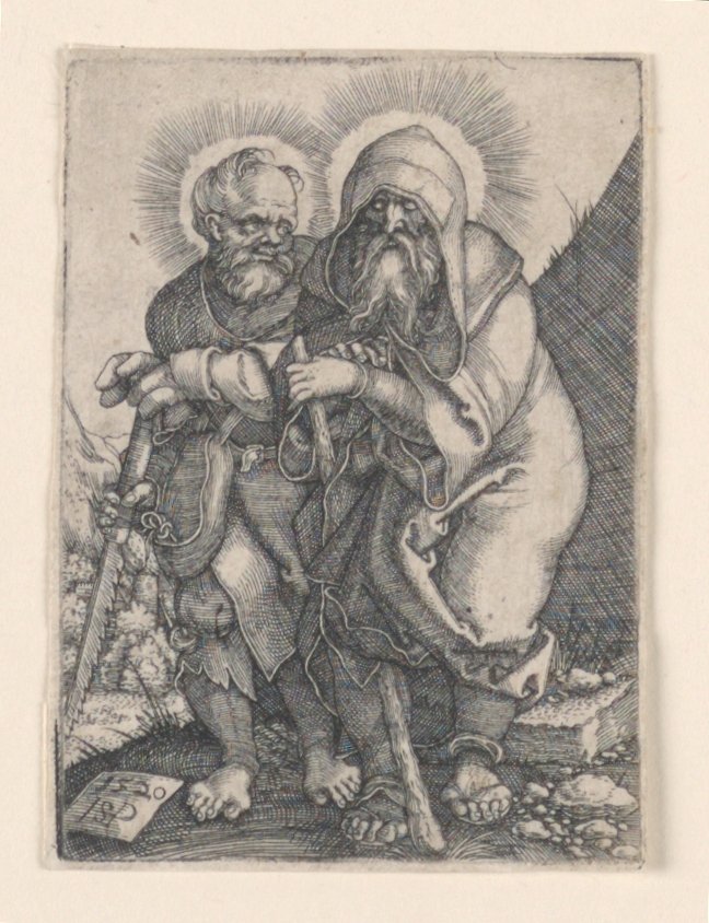 Saint Simon et Saint Thaddée - Hans Sebald Beham