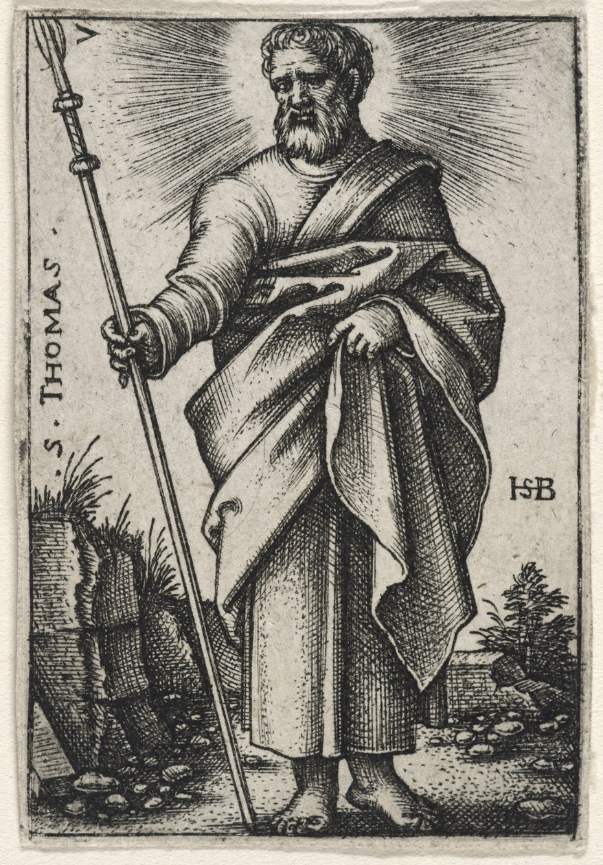 Saint Thomas, 1541-46 - Hans Sebald Beham