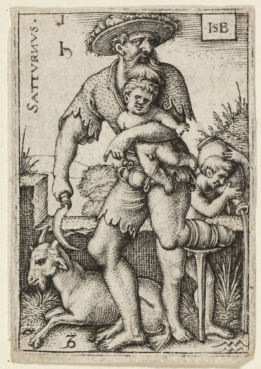 Saturne, première planche de l