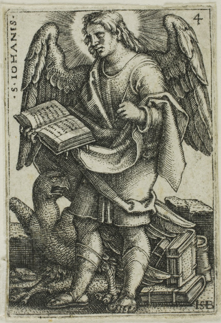 Saint Jean, des Quatre Évangélistes - Hans Sebald Beham