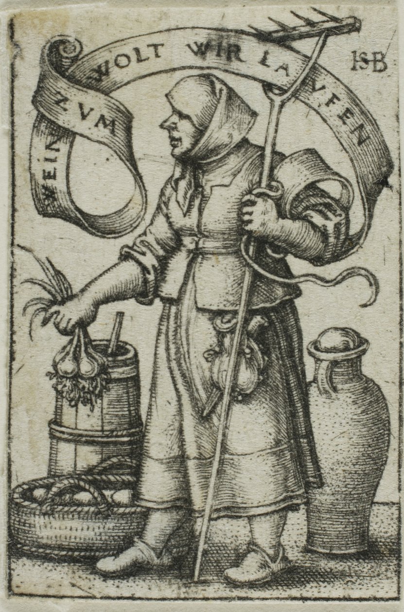 La femme de marché - Hans Sebald Beham