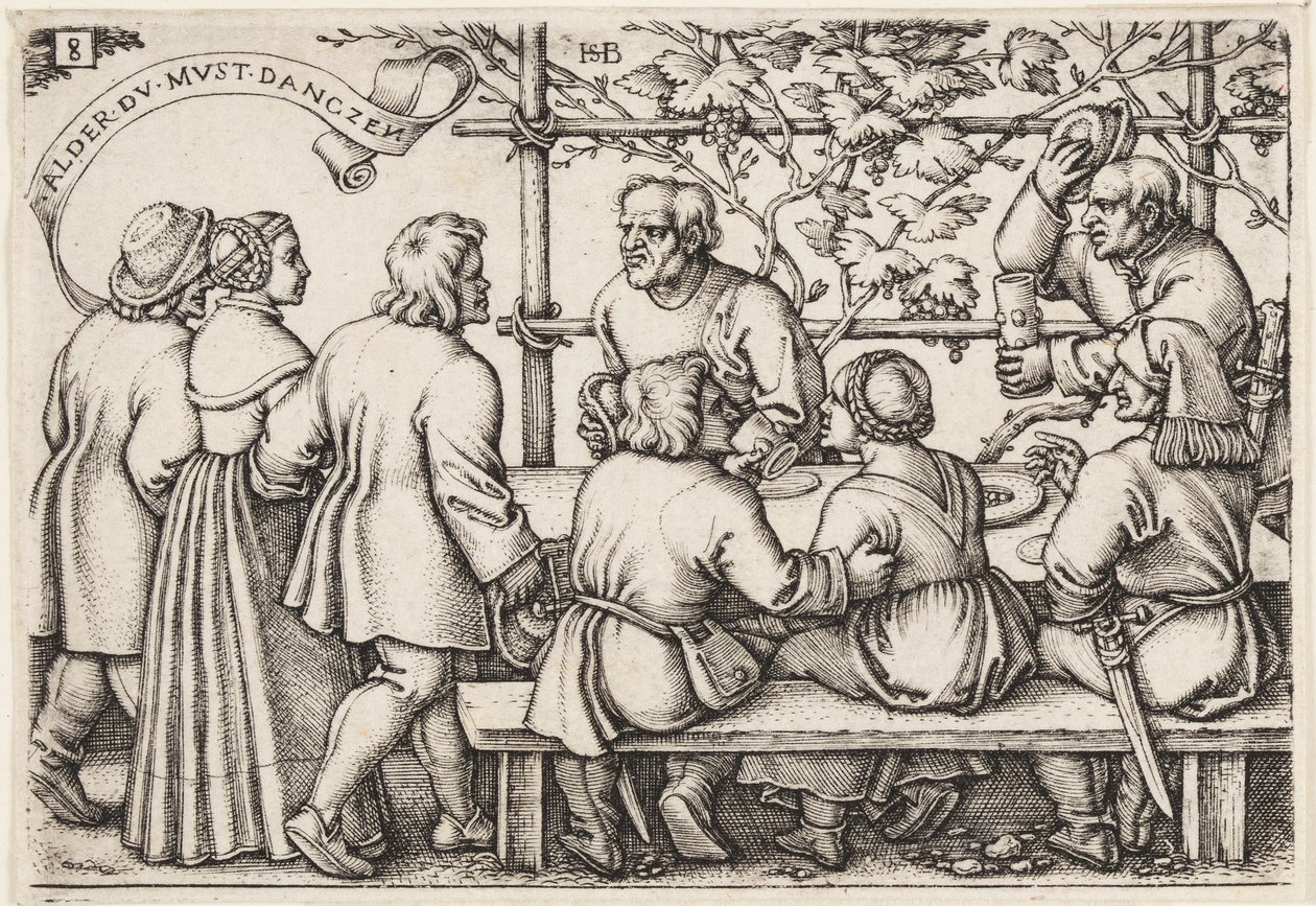 La fête des paysans, ou, Les Douze Mois - Hans Sebald Beham