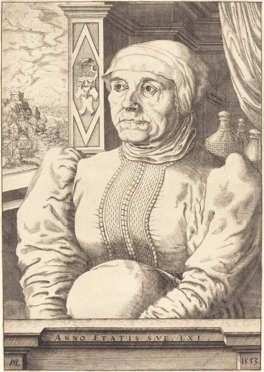 Felicitas von Eckh Freyberg, 1553 - Hans Sebald Lautensack