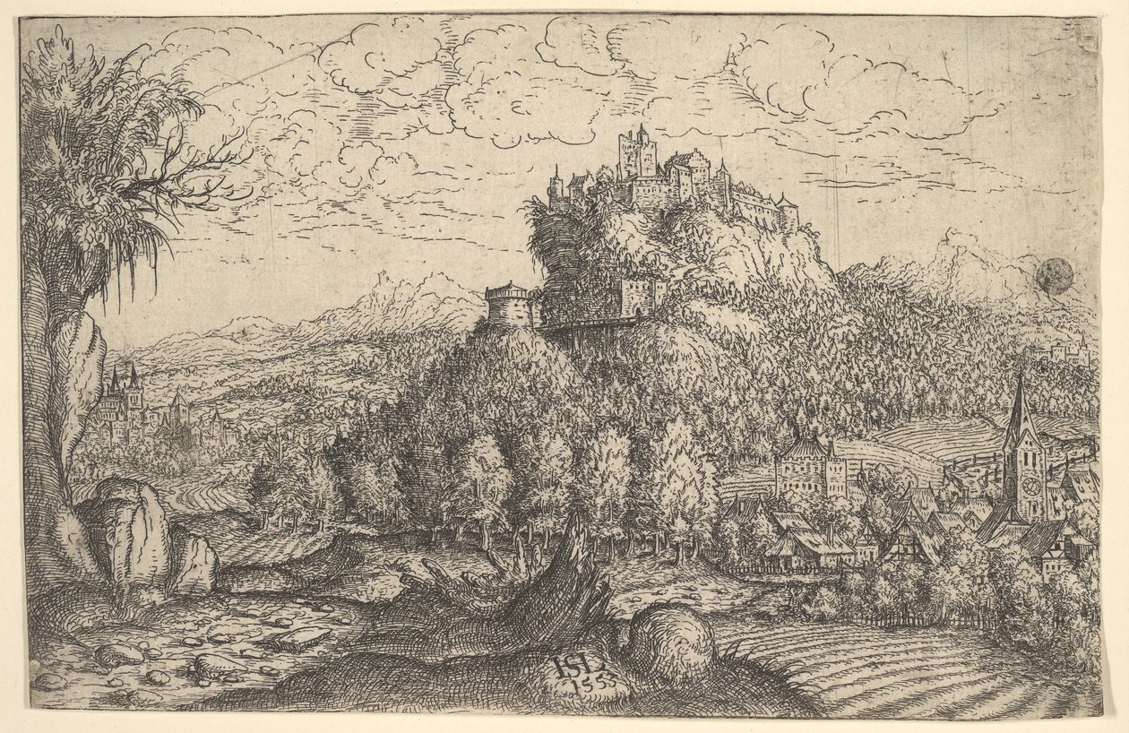 Paysage, 1553 - Hans Sebald Lautensack
