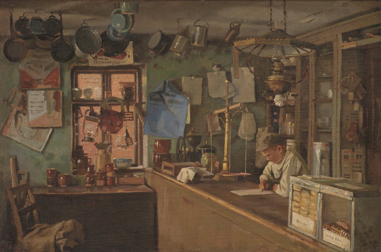Un épicier de campagne - Hans Smidth