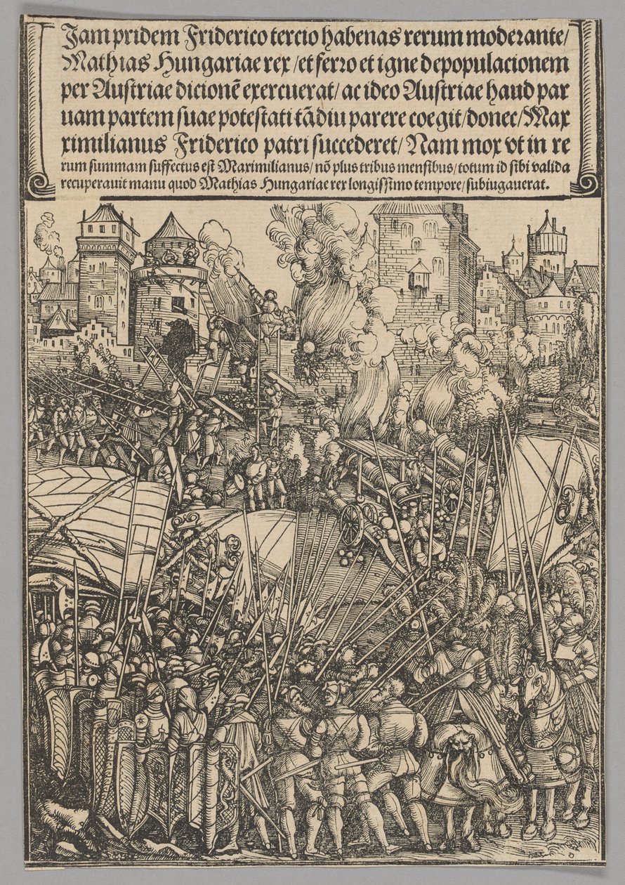 Expulsion des Hongrois, planche 13 des Scènes historiques de la vie de l