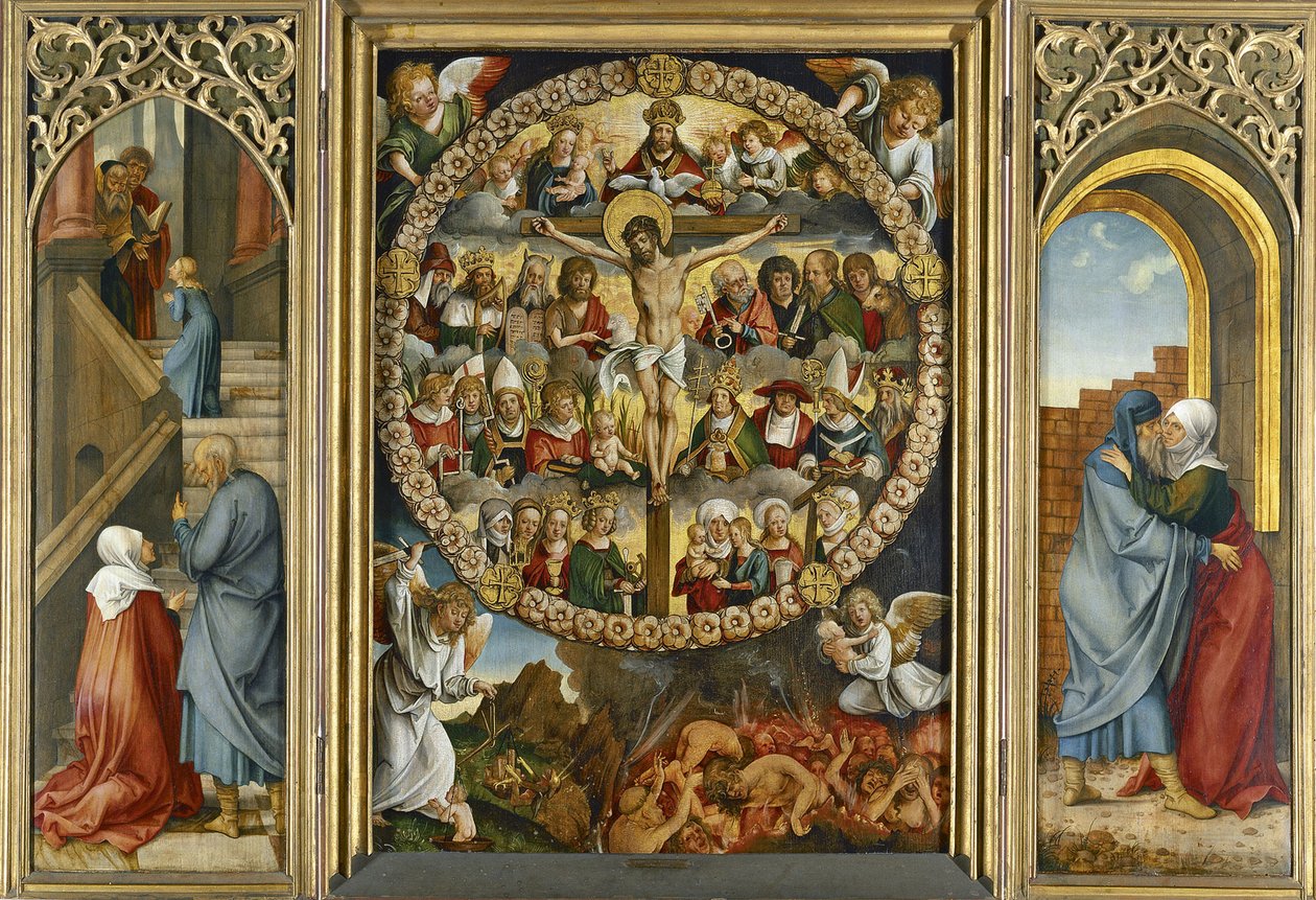 Triptyque du Rosaire - Hans Suess Kulmbach von
