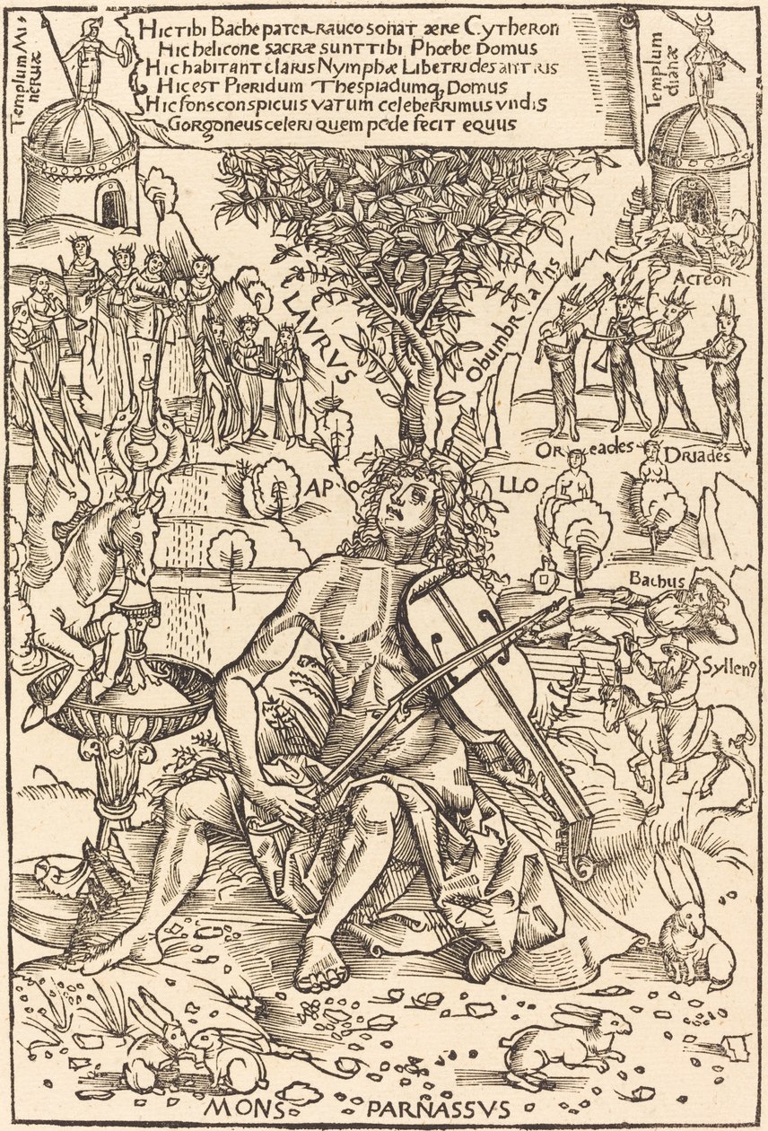Apollon sur le Parnasse - Hans Süss von Kulmbach